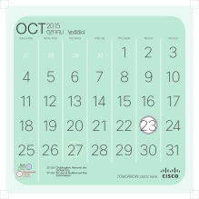 10-2015 number calendar
